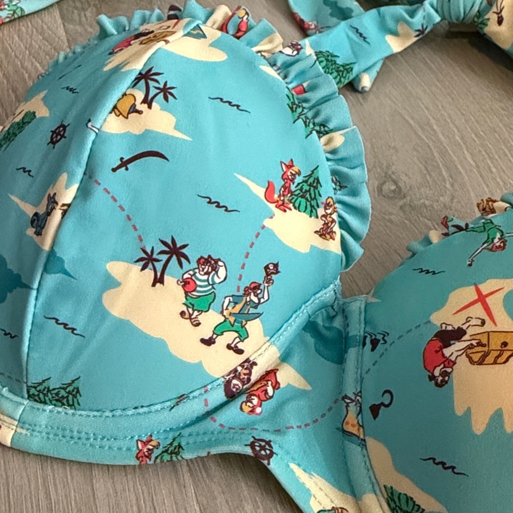 Disney Peter Pan Bikini Top - Picture 2 of 3